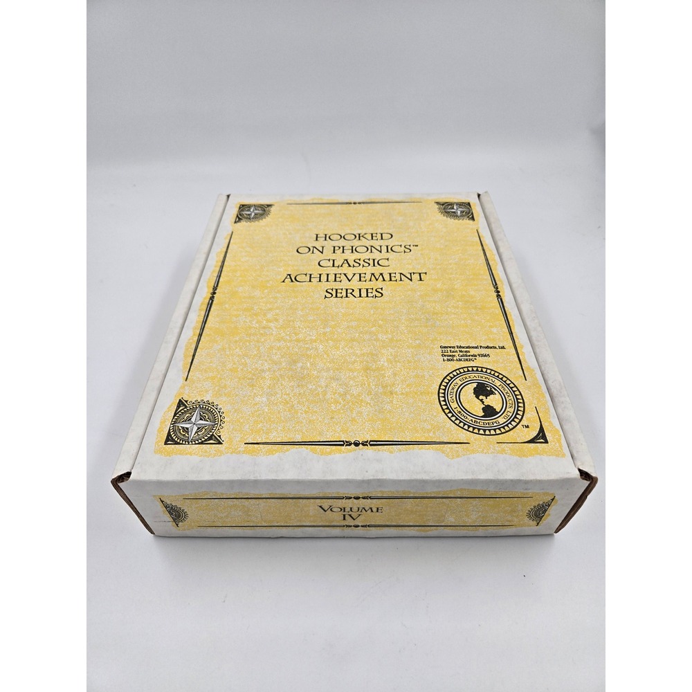 Hooked on Phonics Classic Achievement Series Volume IV Educational Box Set 4